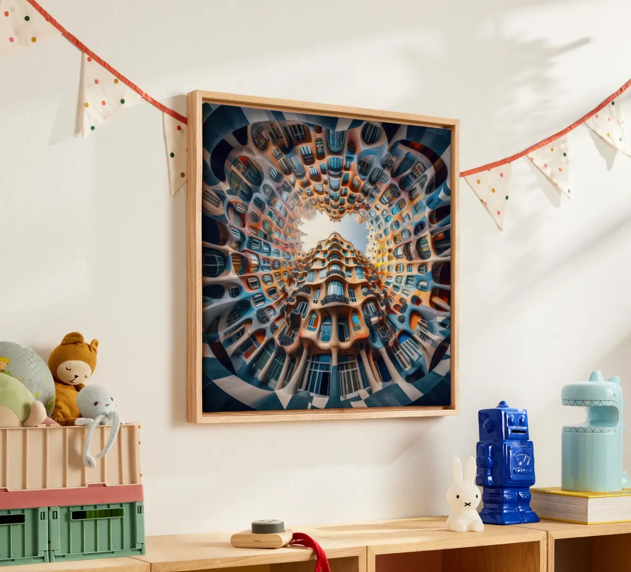 Sphere 019 - Surreal Circular Architecture tela da Spheres