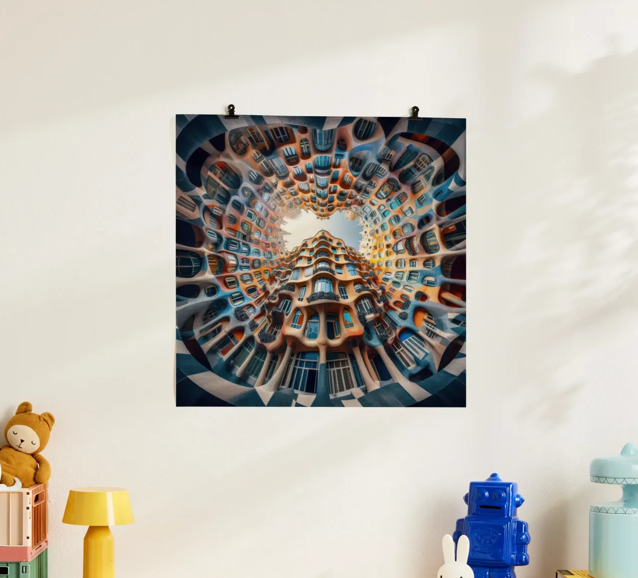 Sphere 019 - Surreal Circular Architecture carta hahnemühle da Spheres