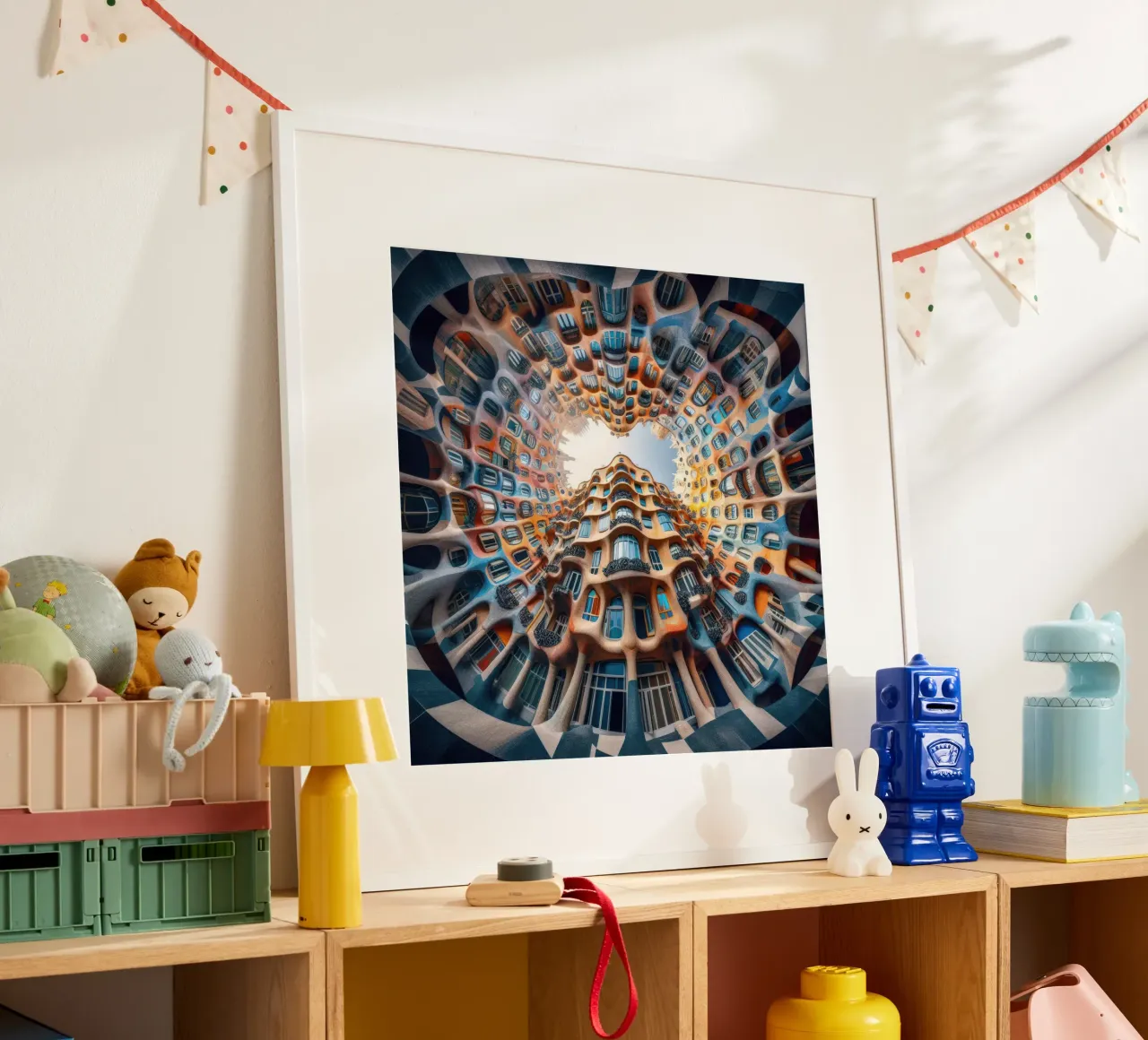 Sphere 019 - Surreal Circular Architecture carta hahnemühle da Spheres