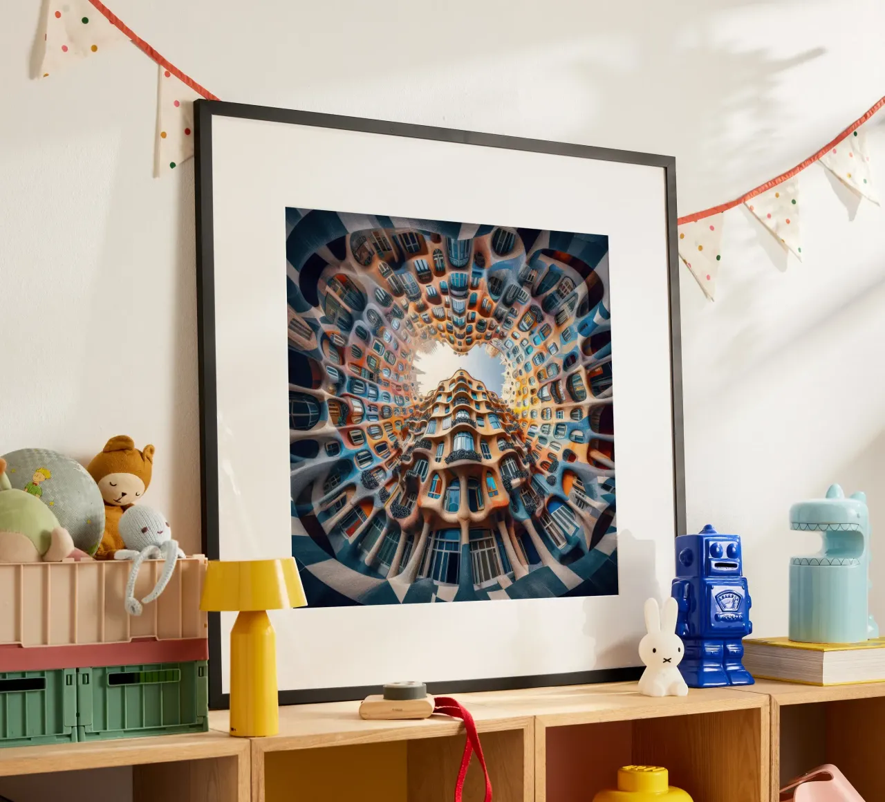 Sphere 019 - Surreal Circular Architecture carta hahnemühle da Spheres