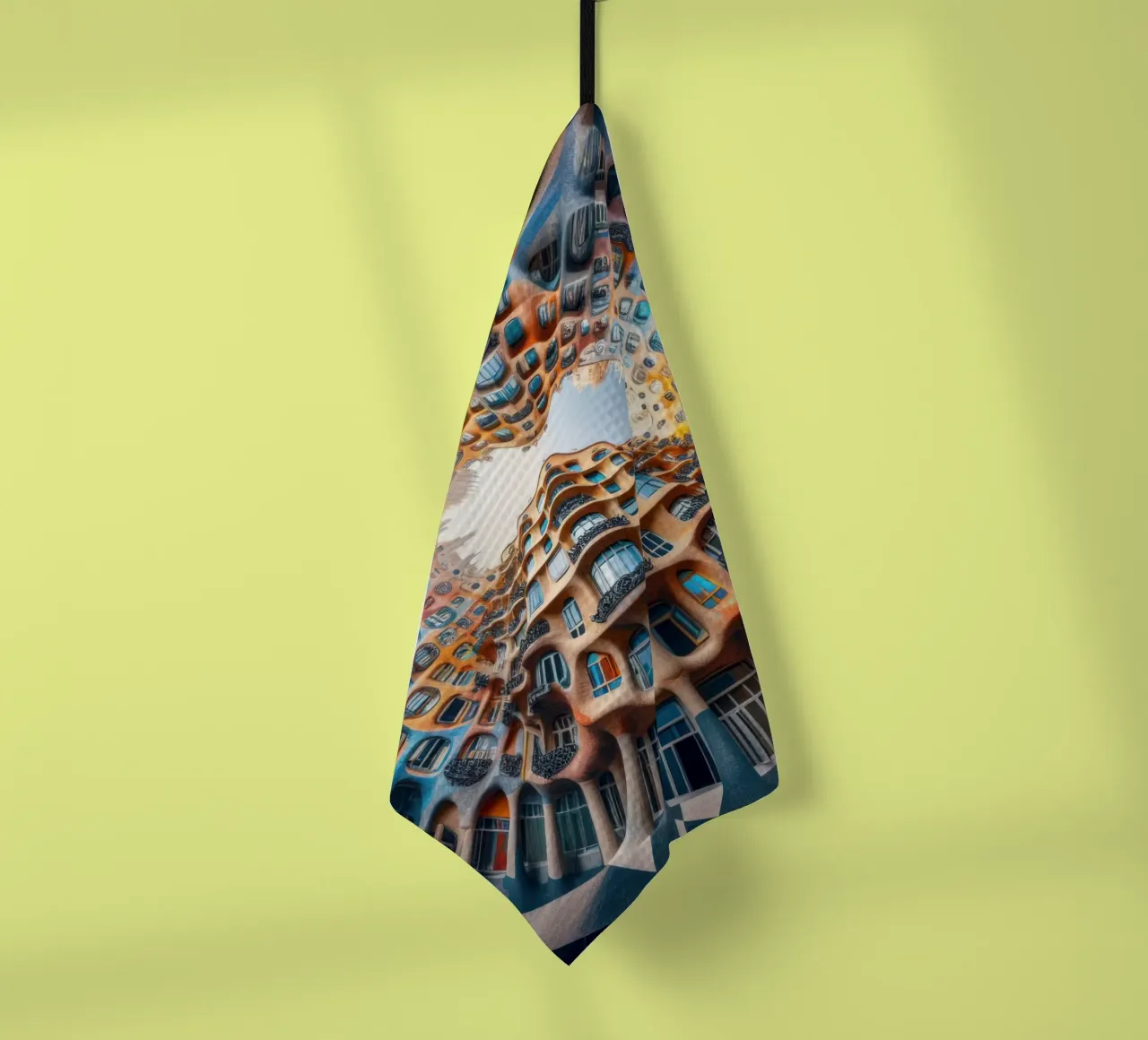 Sphere 019 - Surreal Circular Architecture torchon de Spheres