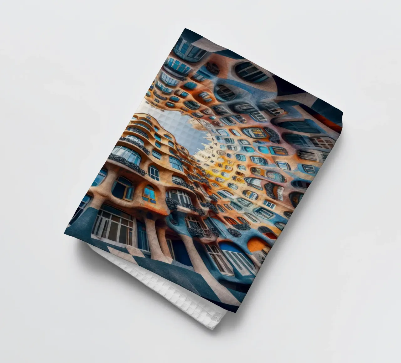 Sphere 019 - Surreal Circular Architecture torchon de Spheres