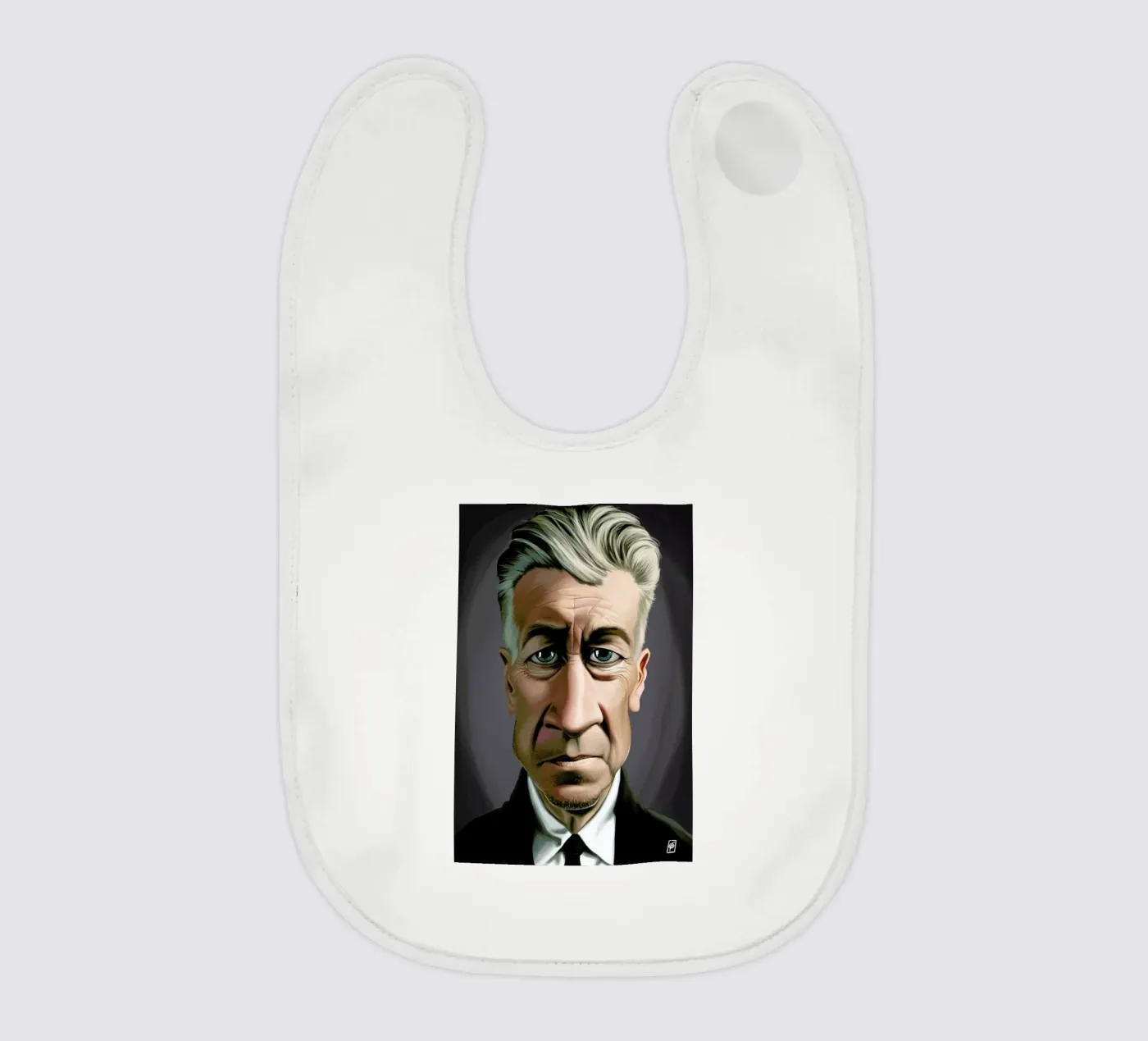 David Lynch Babylätzchen von Rob Art | Illustration