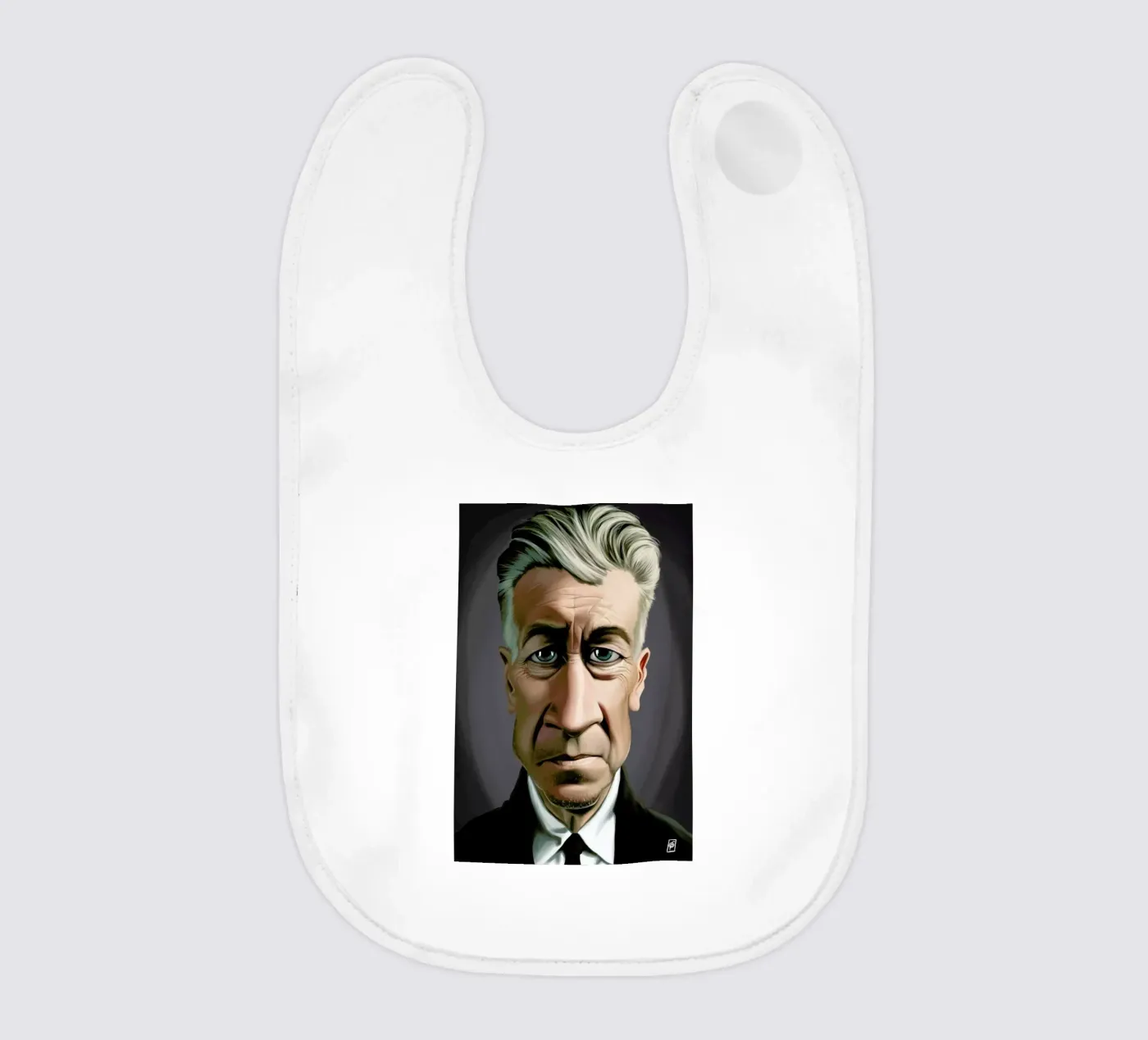 David Lynch Babylätzchen von Rob Art | Illustration