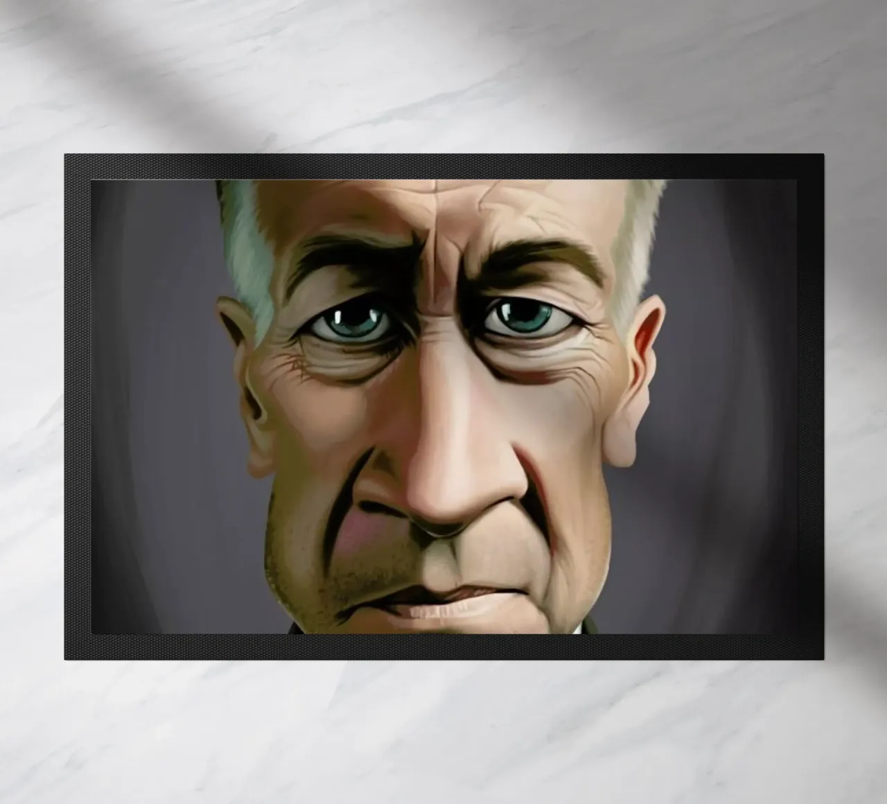 David Lynch doormat by Rob Art | Illustration