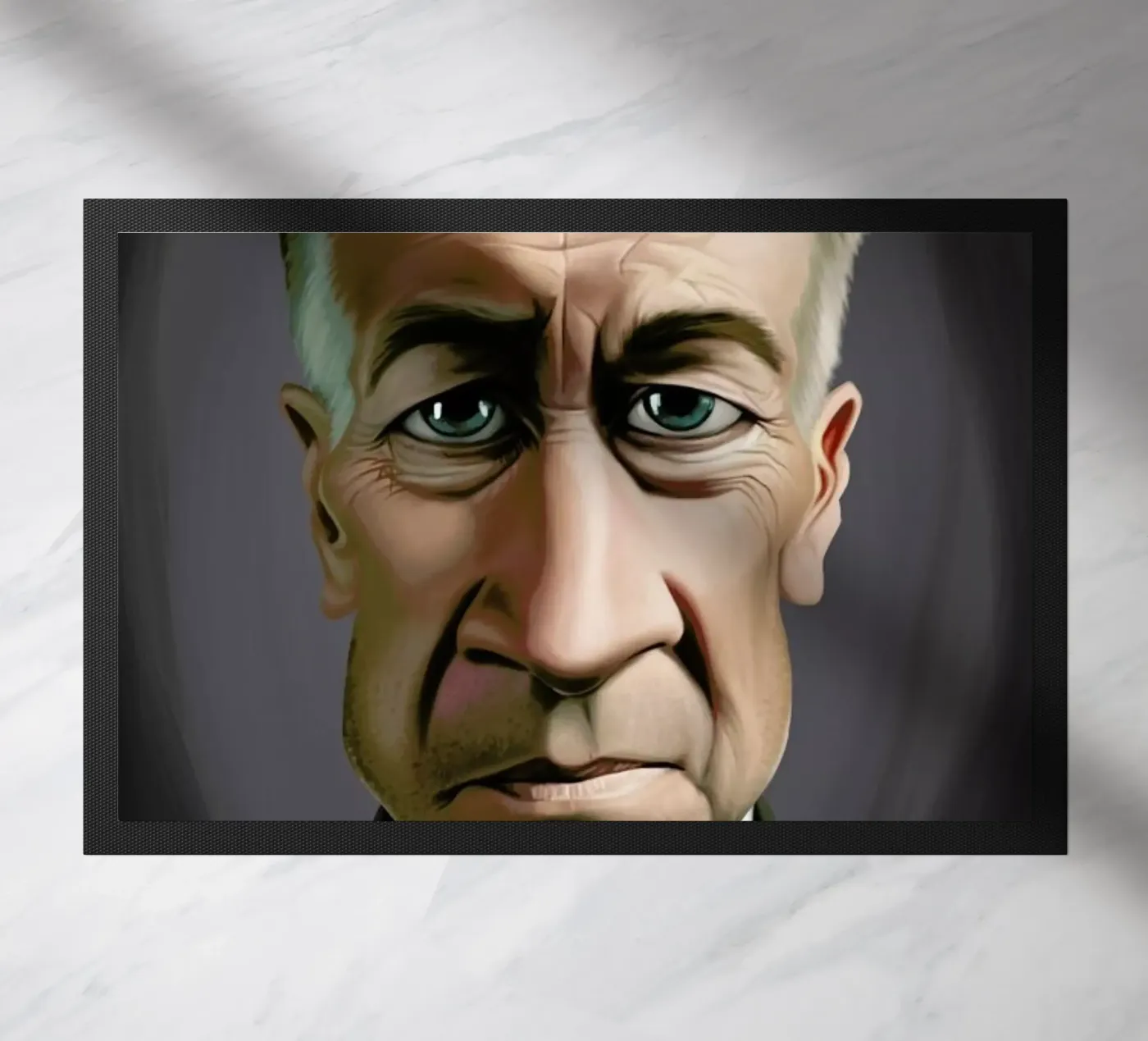 David Lynch deurmat van Rob Art | Illustration