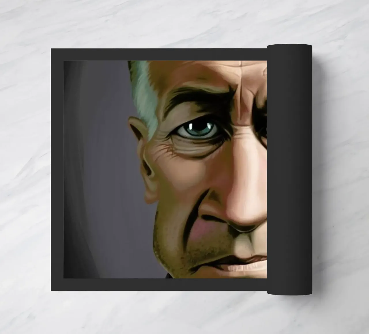 David Lynch doormat by Rob Art | Illustration