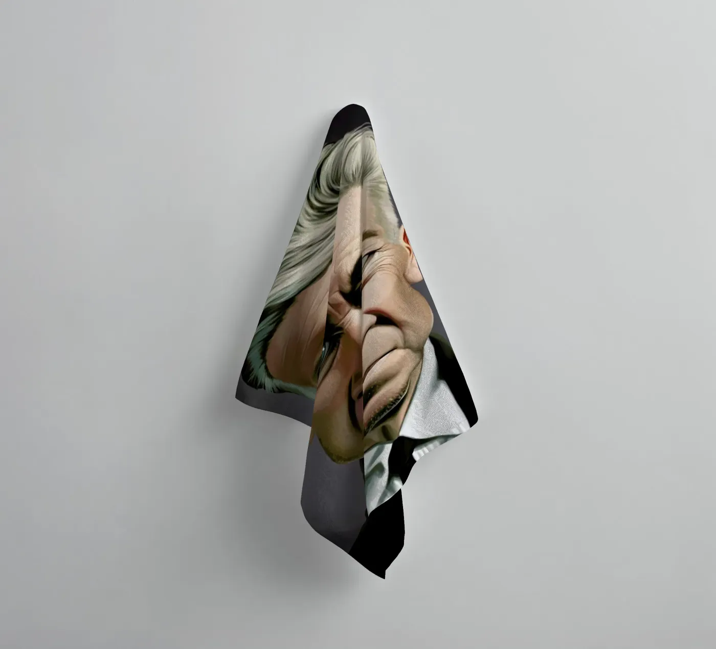 David Lynch towel by Rob Art | Illustration