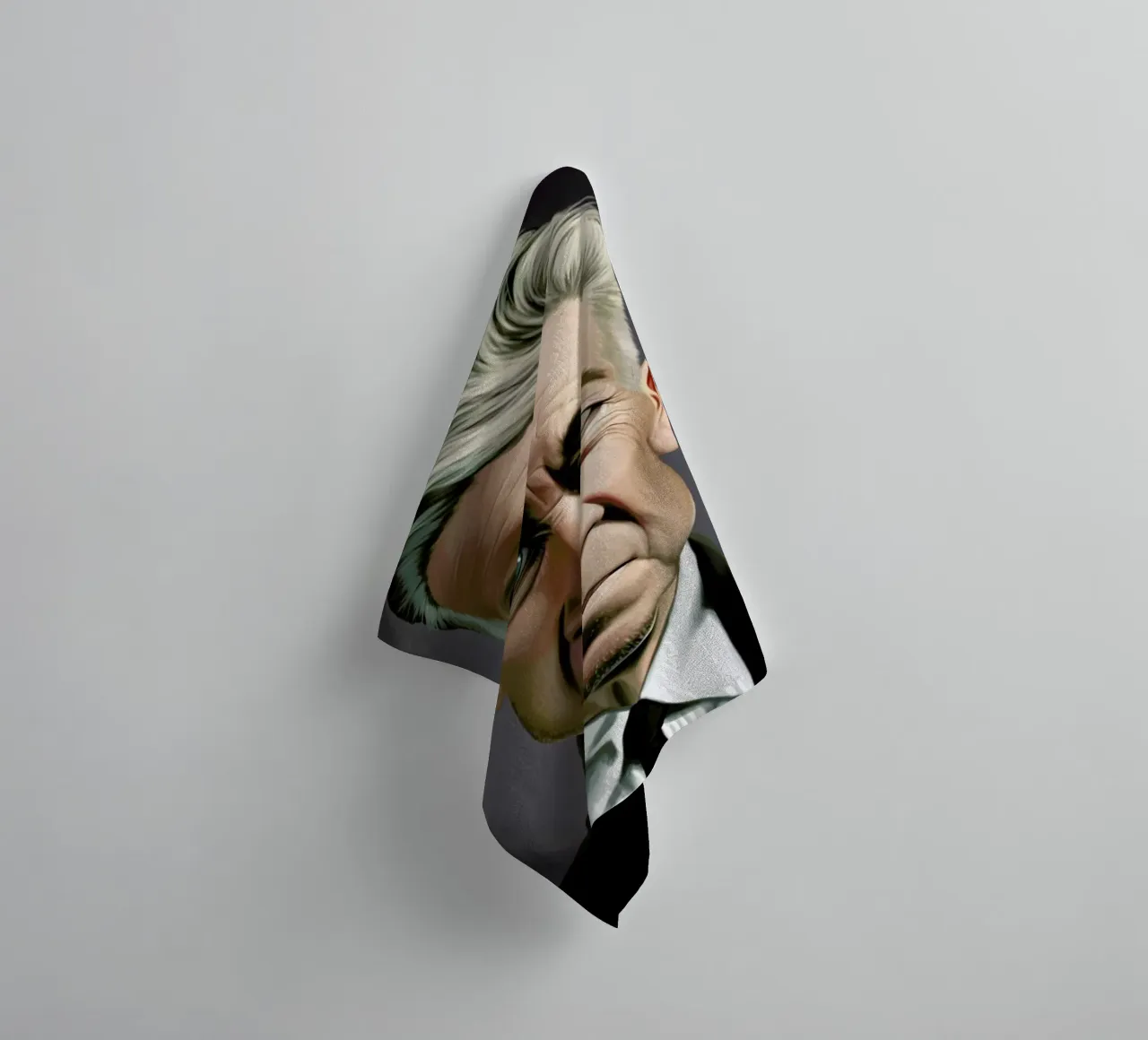 David Lynch asciugamano da bagno da Rob Art | Illustration