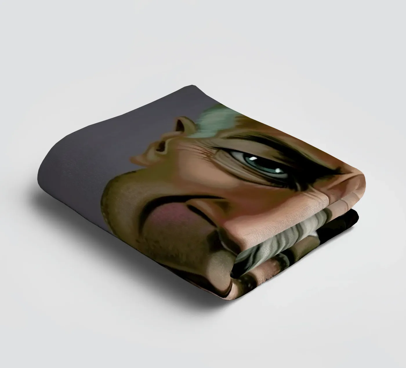 David Lynch towel by Rob Art | Illustration