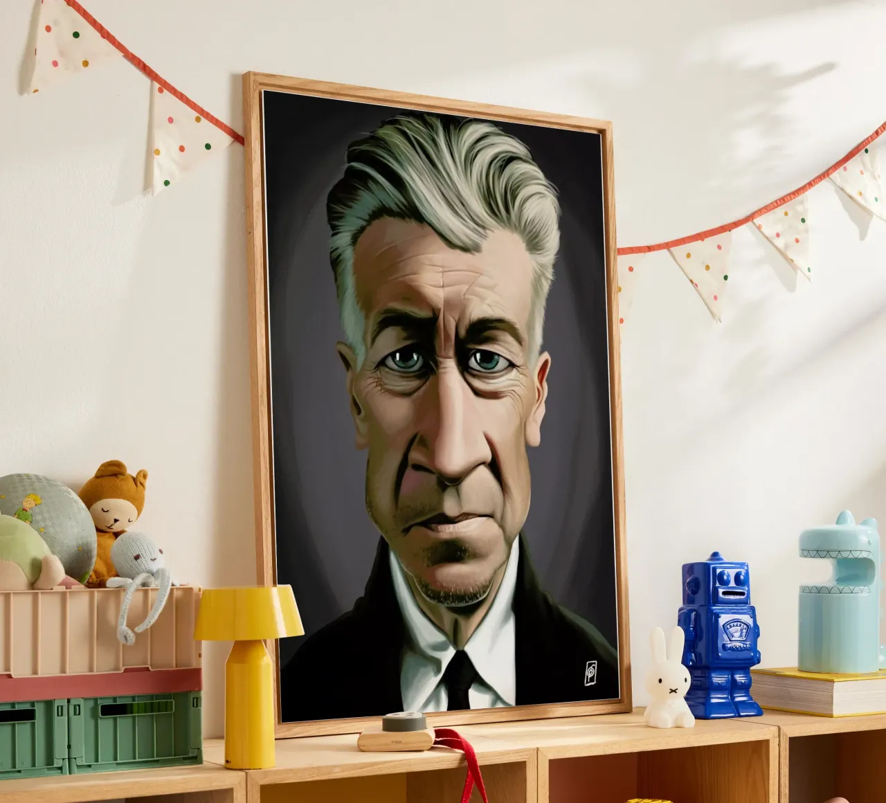 David Lynch plexiglass da Rob Art | Illustration