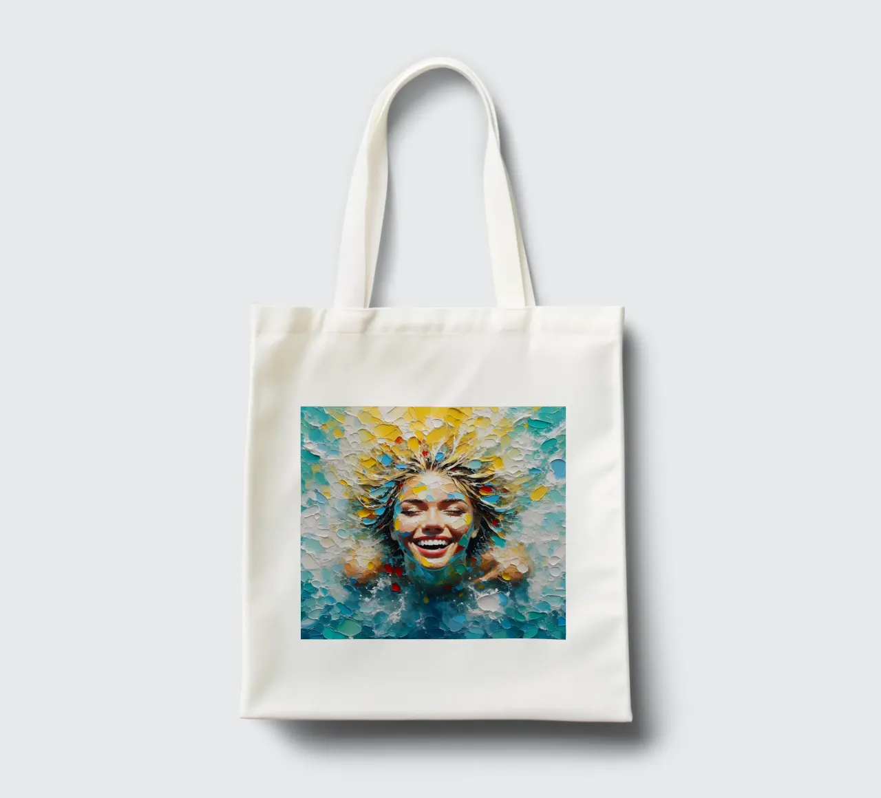 acqua felice borsa in juta da nomad