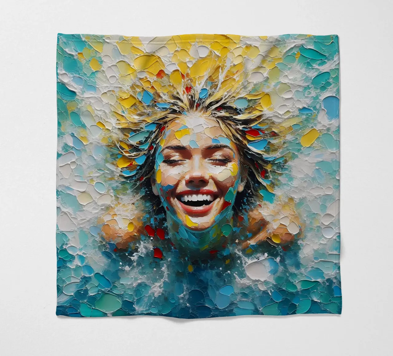 acqua felice coperta in pile da nomad