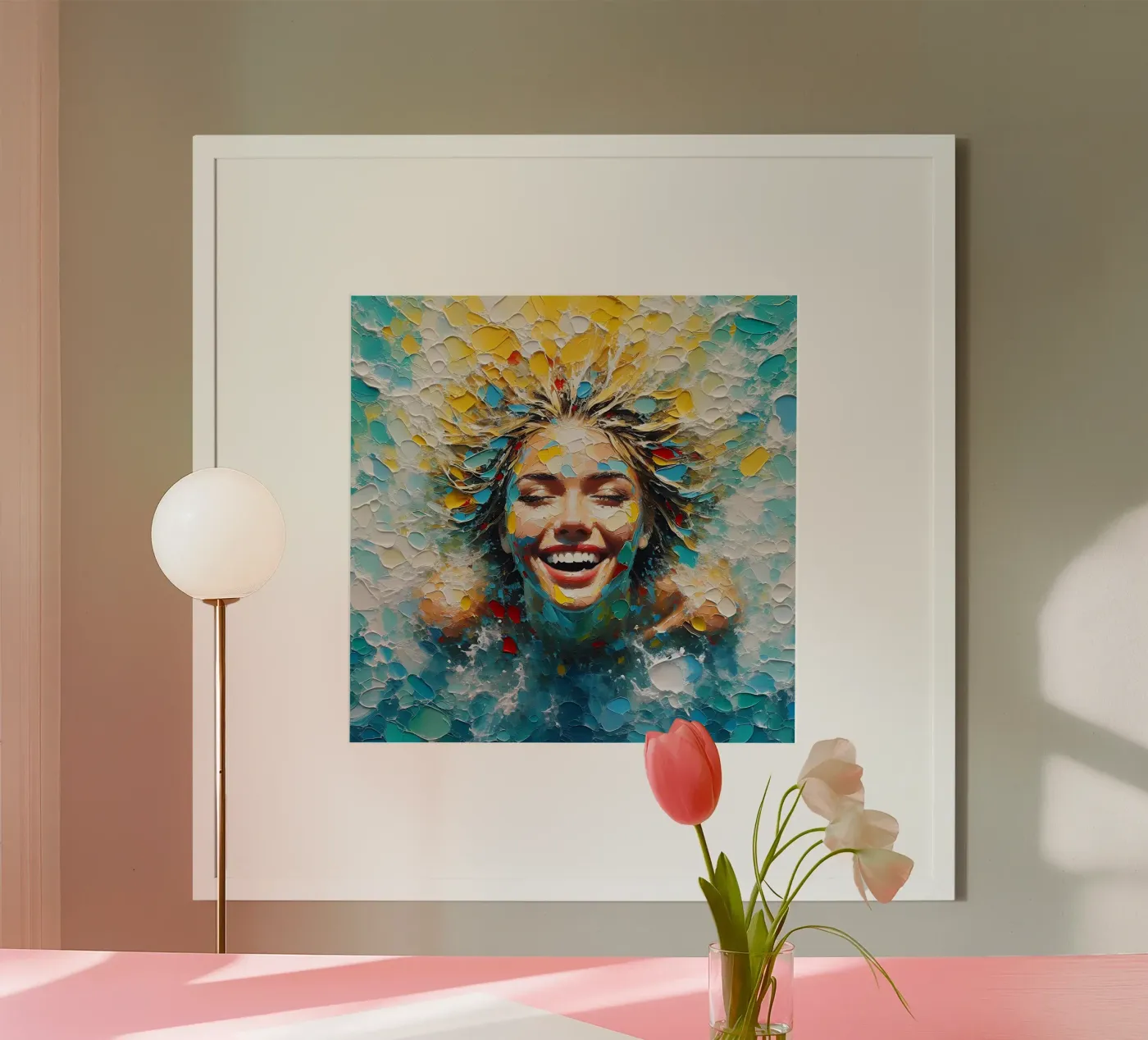 l'eau joyeuse poster de nomad