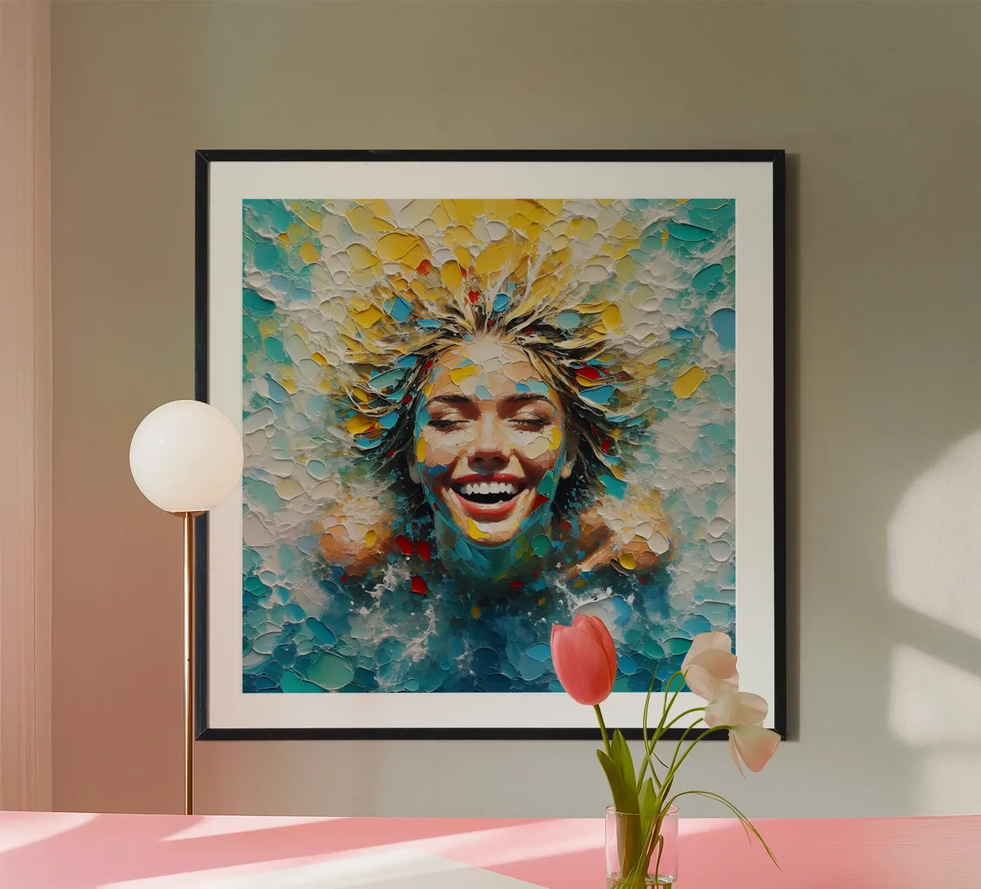 l'eau joyeuse poster de nomad