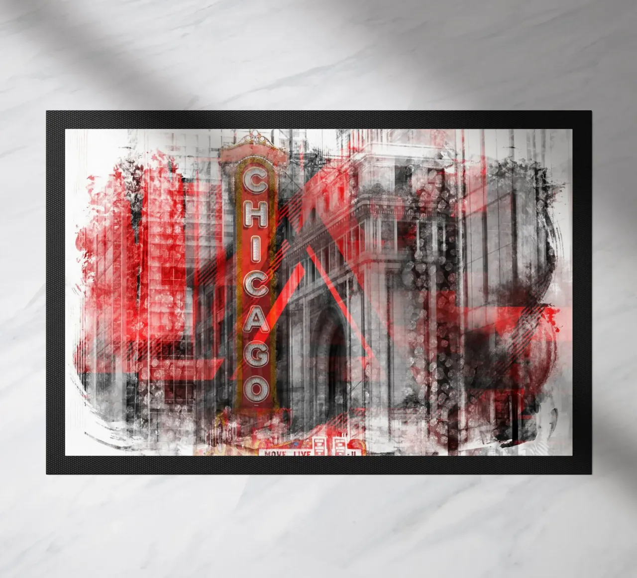 Chicago | Geometric Mix No. 4 zerbino da Melanie Viola