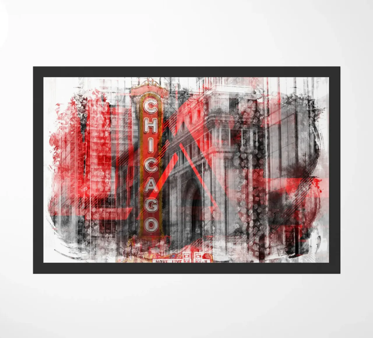 Chicago | Geometric Mix No. 4 zerbino da Melanie Viola