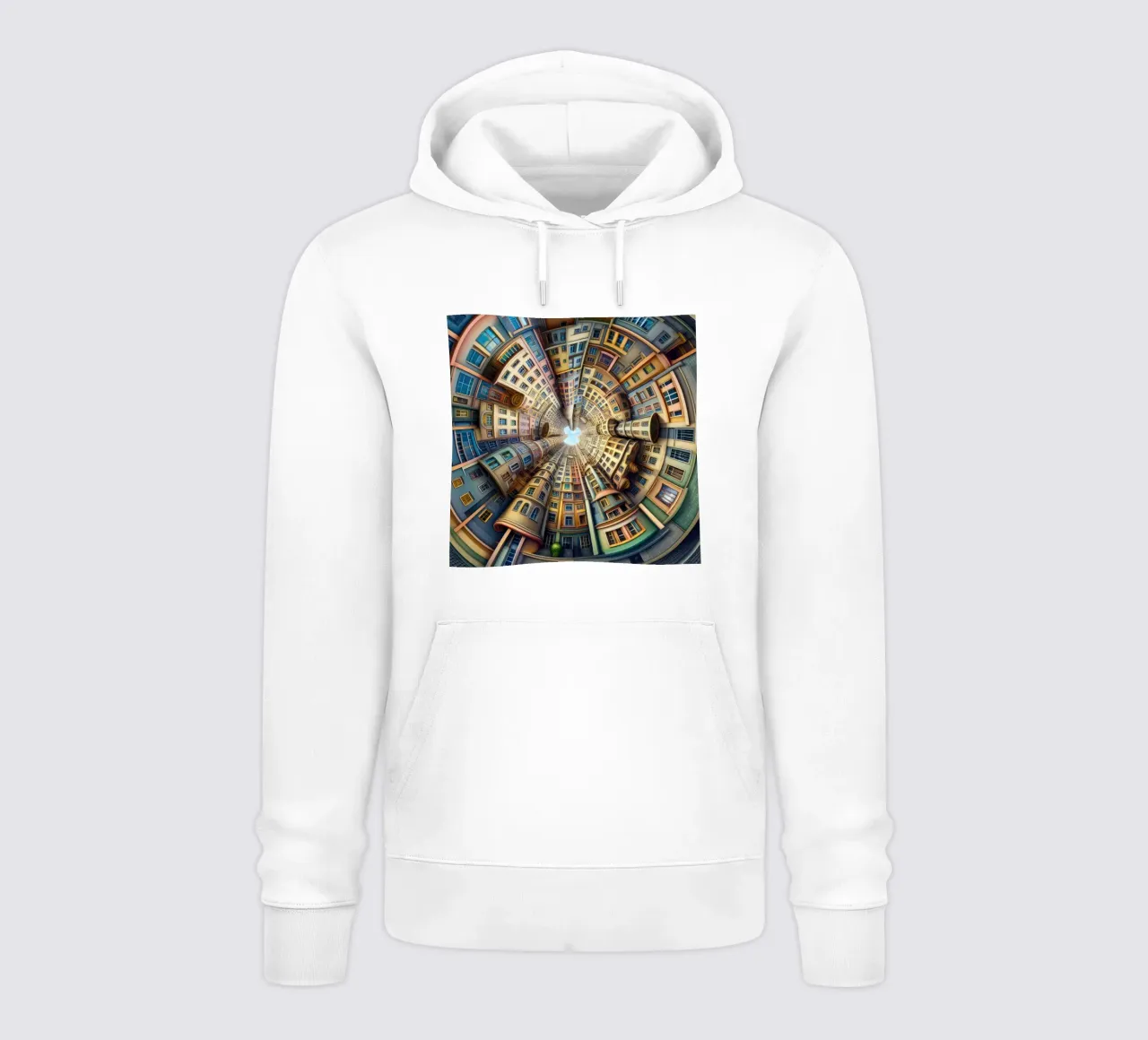 Sphere 012 - Whimsical Spiral Architecture hoodie van Spheres