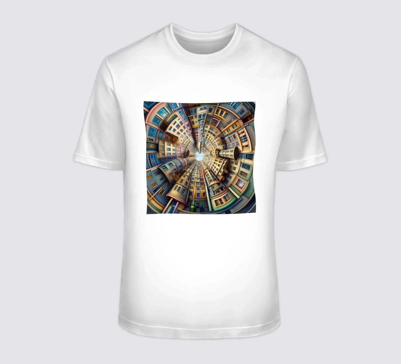 Sphere 012 - Whimsical Spiral Architecture t-shirt da Spheres