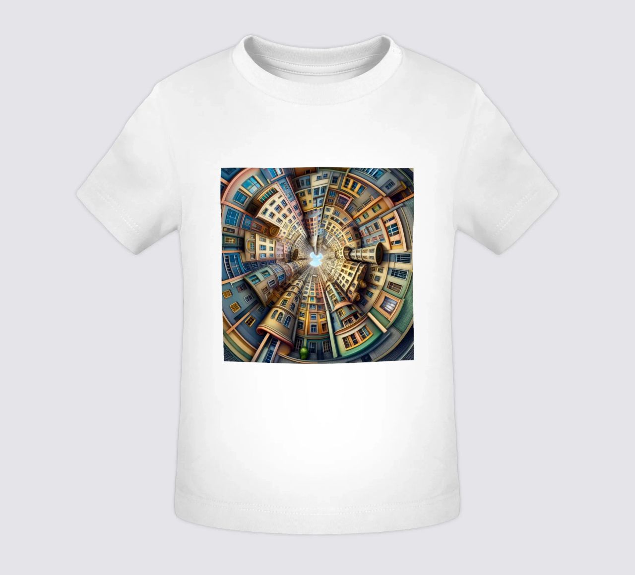 Sphere 012 - Whimsical Spiral Architecture maglietta neonato da Spheres