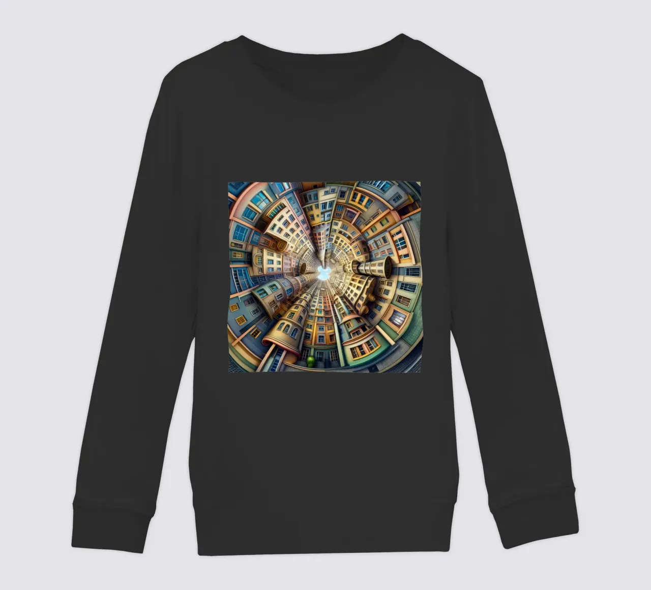 Sphere 012 - Whimsical Spiral Architecture felpa bambino da Spheres