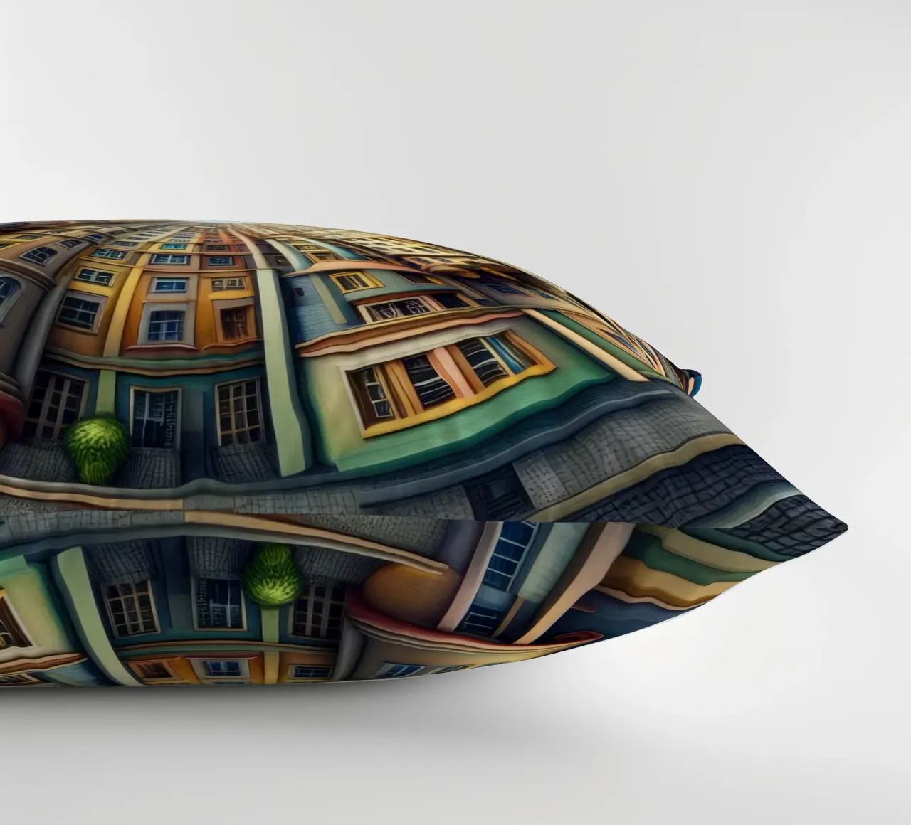 Sphere 012 - Whimsical Spiral Architecture cuscino da Spheres