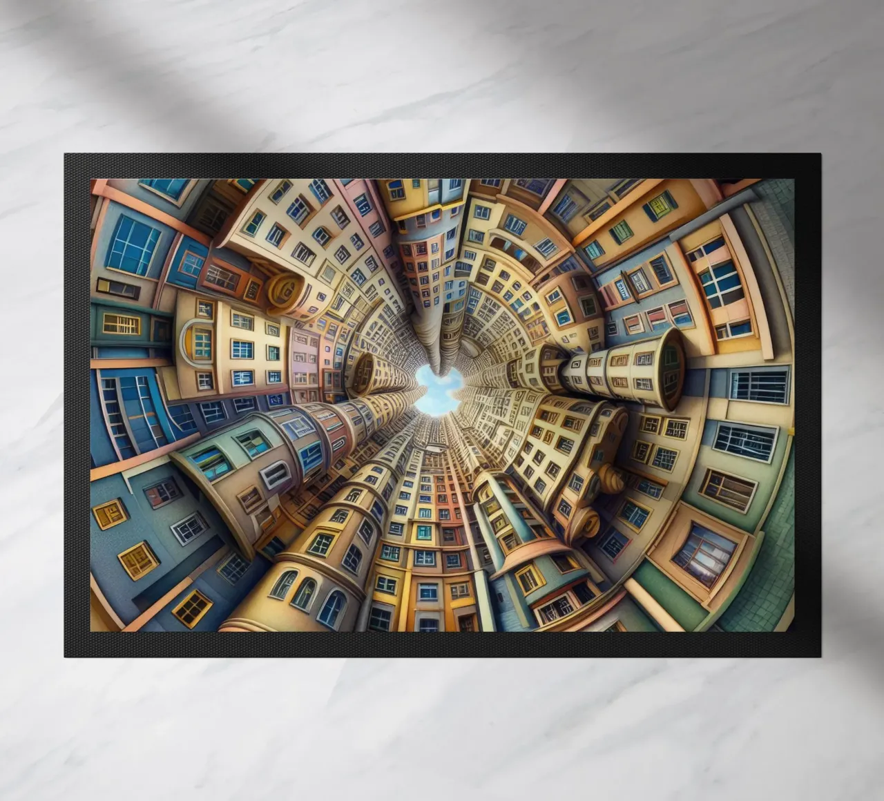 Sphere 012 - Whimsical Spiral Architecture zerbino da Spheres