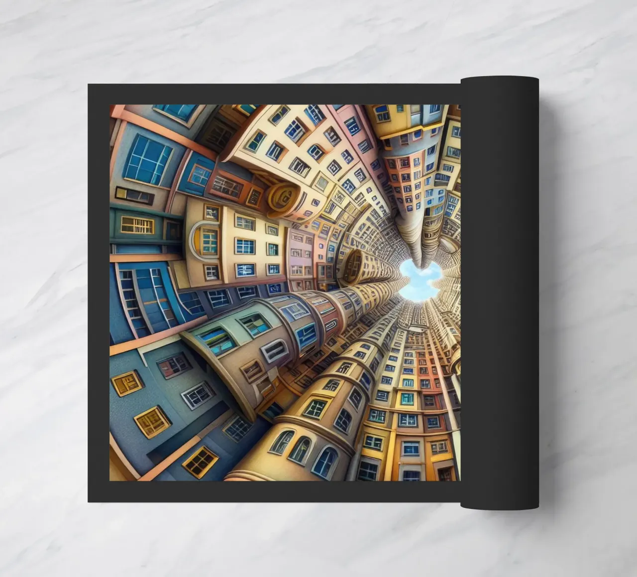 Sphere 012 - Whimsical Spiral Architecture zerbino da Spheres