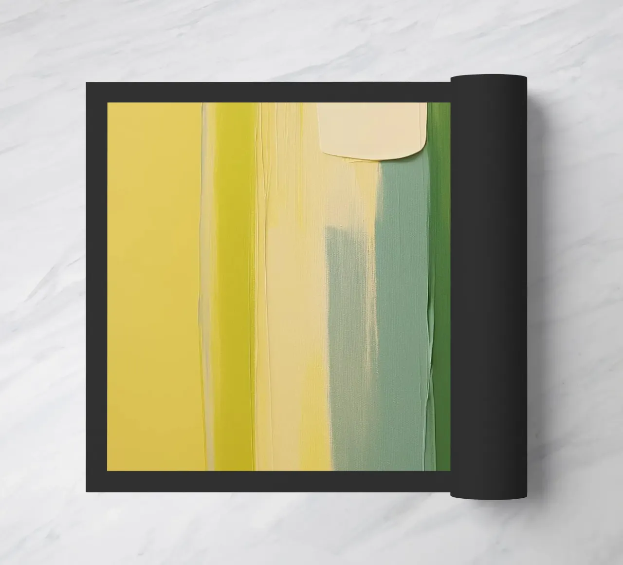 Abstract green and yellow zerbino da Imagine