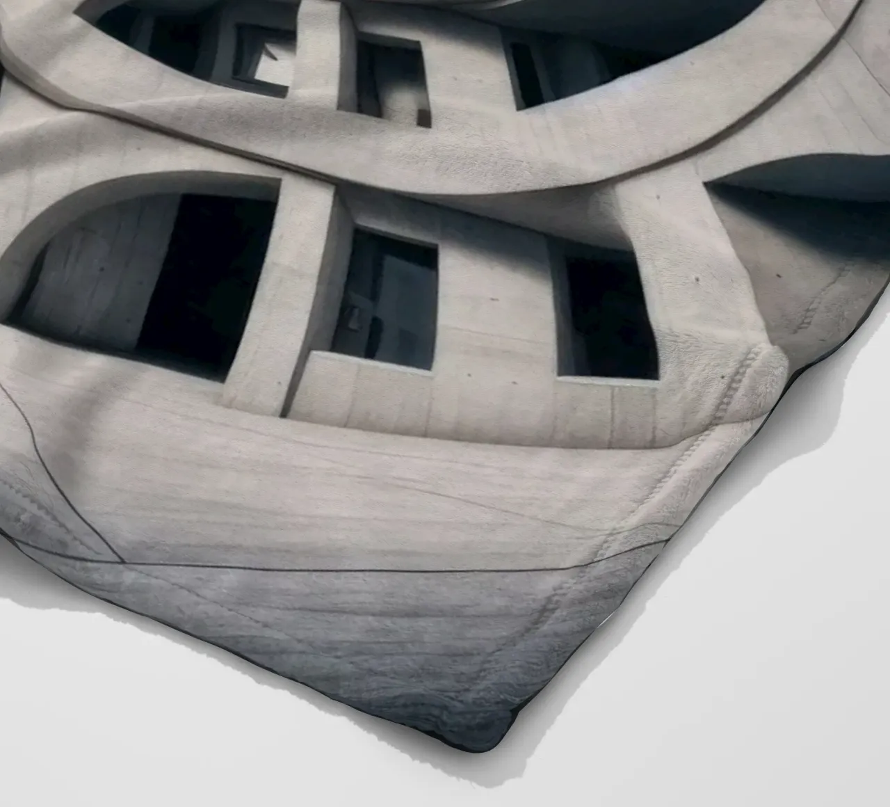 Sphere 011 - Futuristic Abstract Building coperta in pile da Spheres