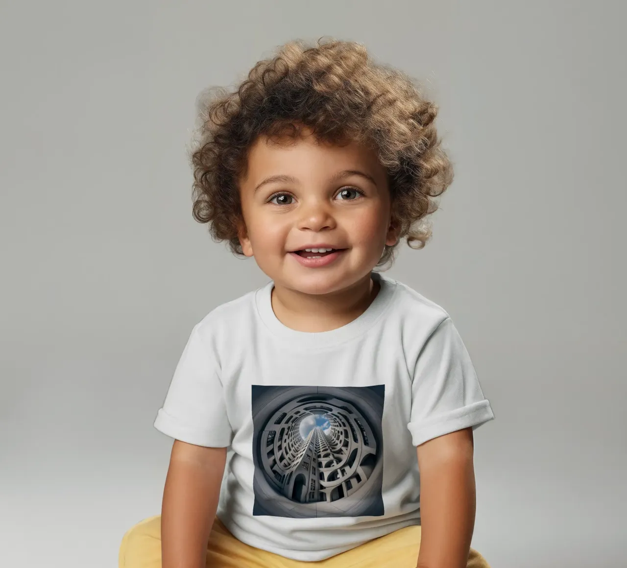 Sphere 011 - Futuristic Abstract Building maglietta neonato da Spheres