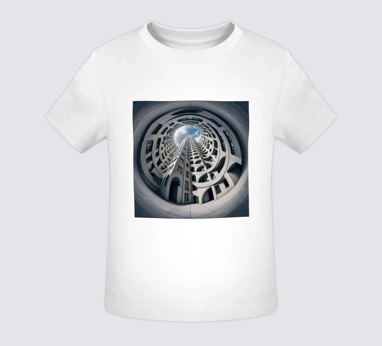Sphere 011 - Futuristic Abstract Building maglietta neonato da Spheres