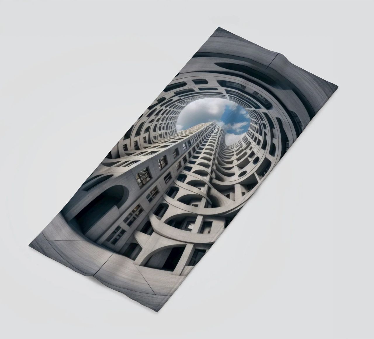 Sphere 011 - Futuristic Abstract Building telo mare da Spheres