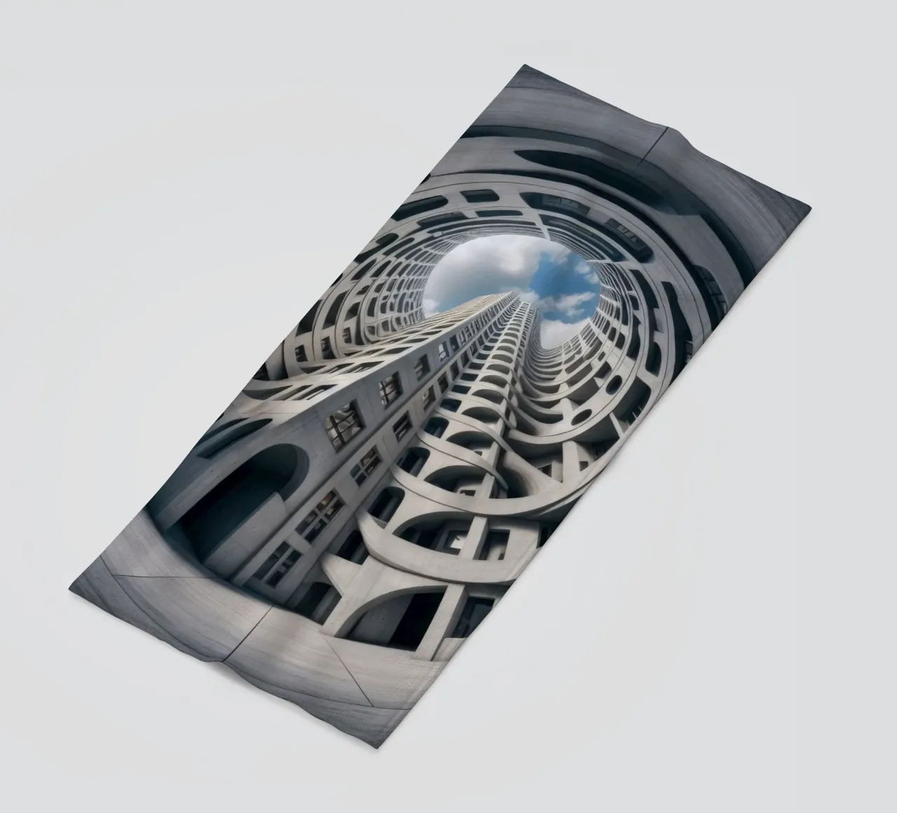 Sphere 011 - Futuristic Abstract Building telo mare da Spheres