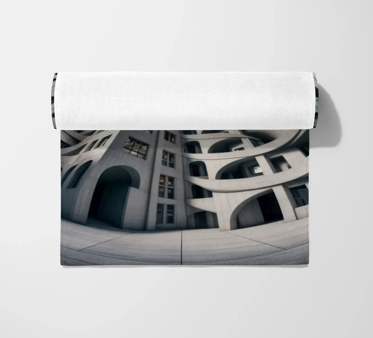 Sphere 011 - Futuristic Abstract Building telo mare da Spheres