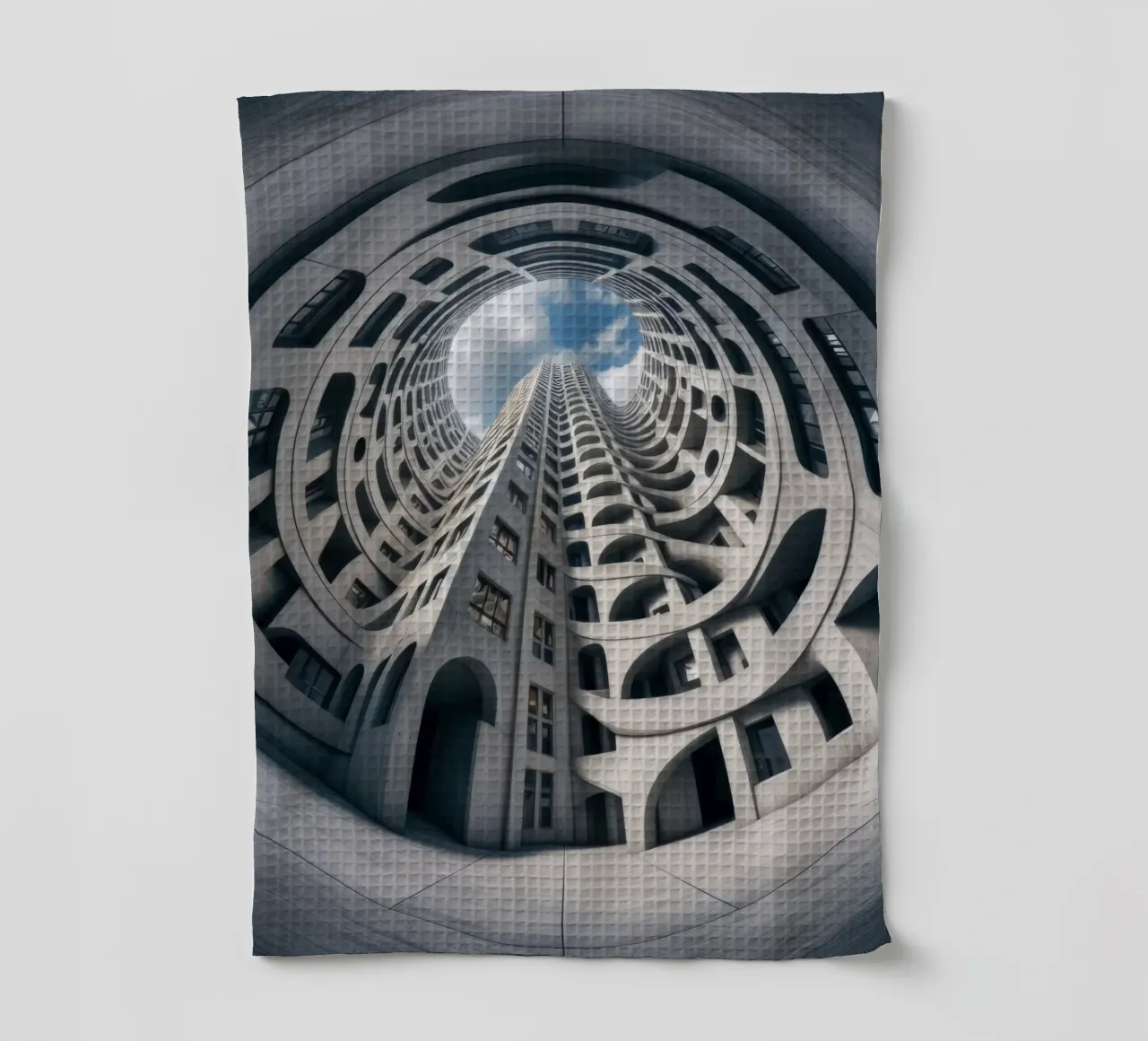 Sphere 011 - Futuristic Abstract Building canovaccio da cucina da Spheres