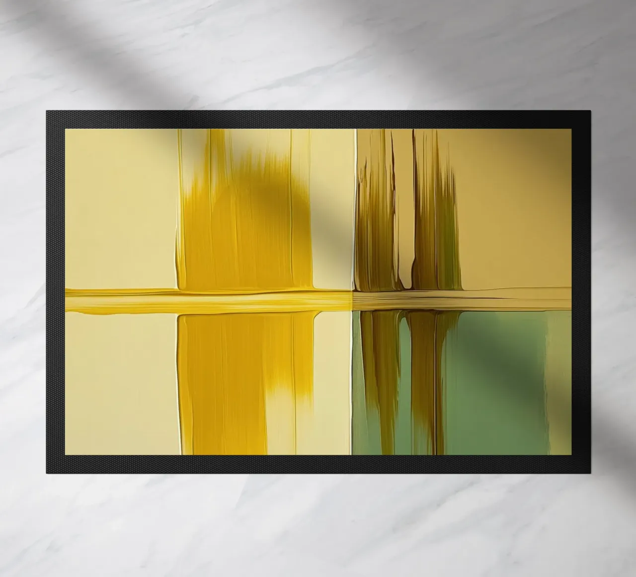 Abstract green and yellow zerbino da Imagine