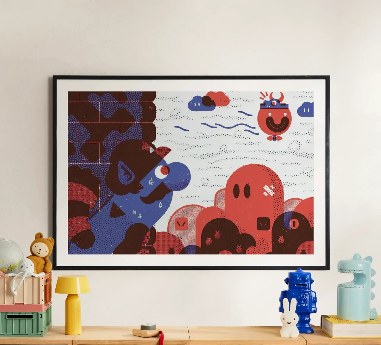 Eye Contact poster da Komboh