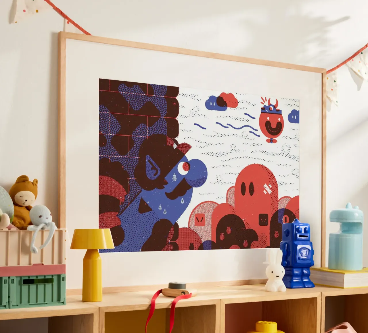 Eye Contact poster da Komboh