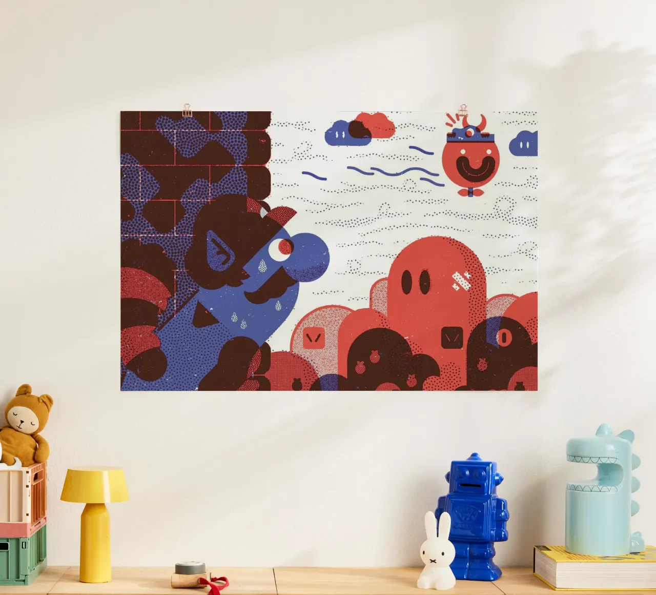 Eye Contact poster da Komboh