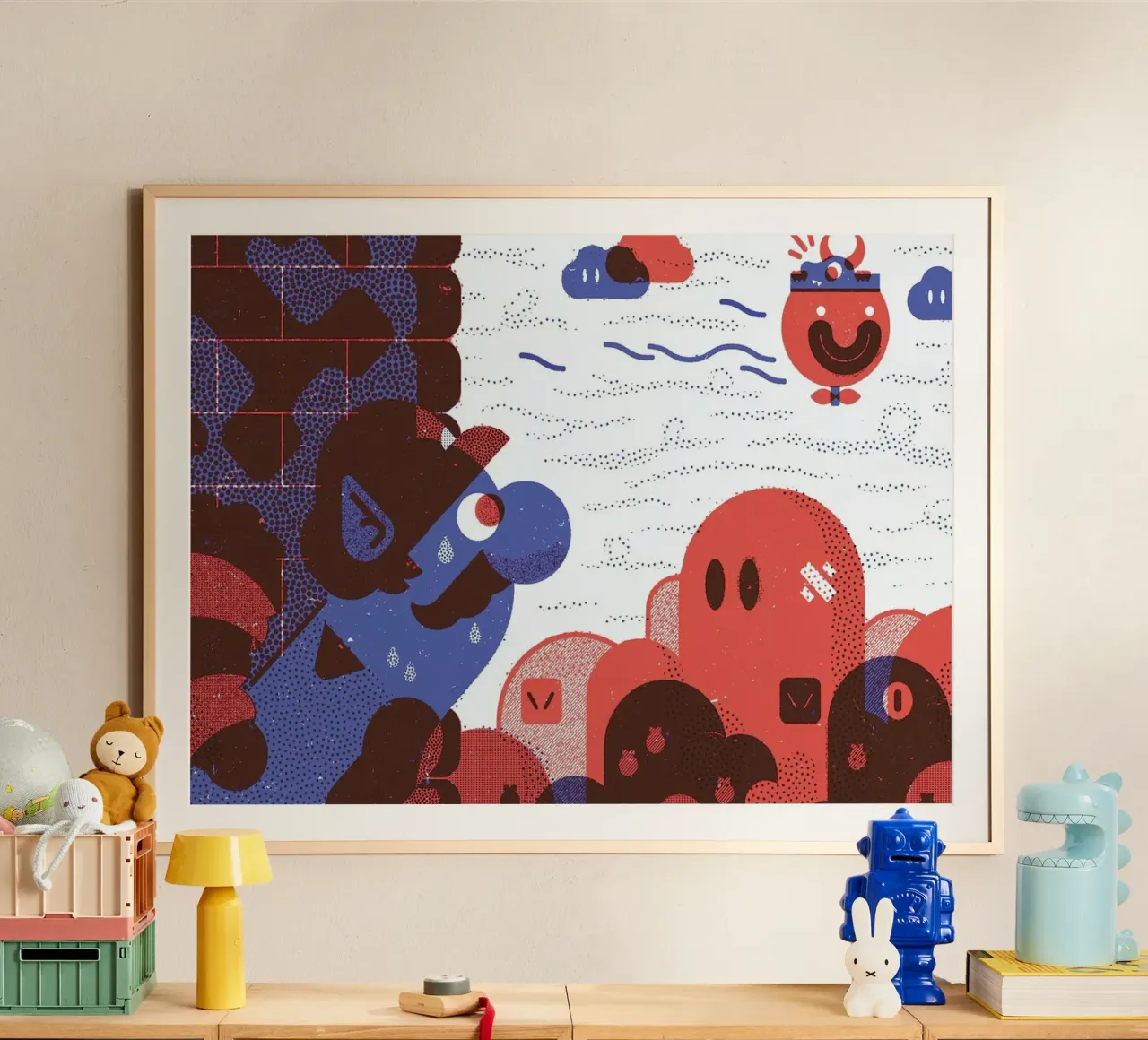 Eye Contact poster da Komboh