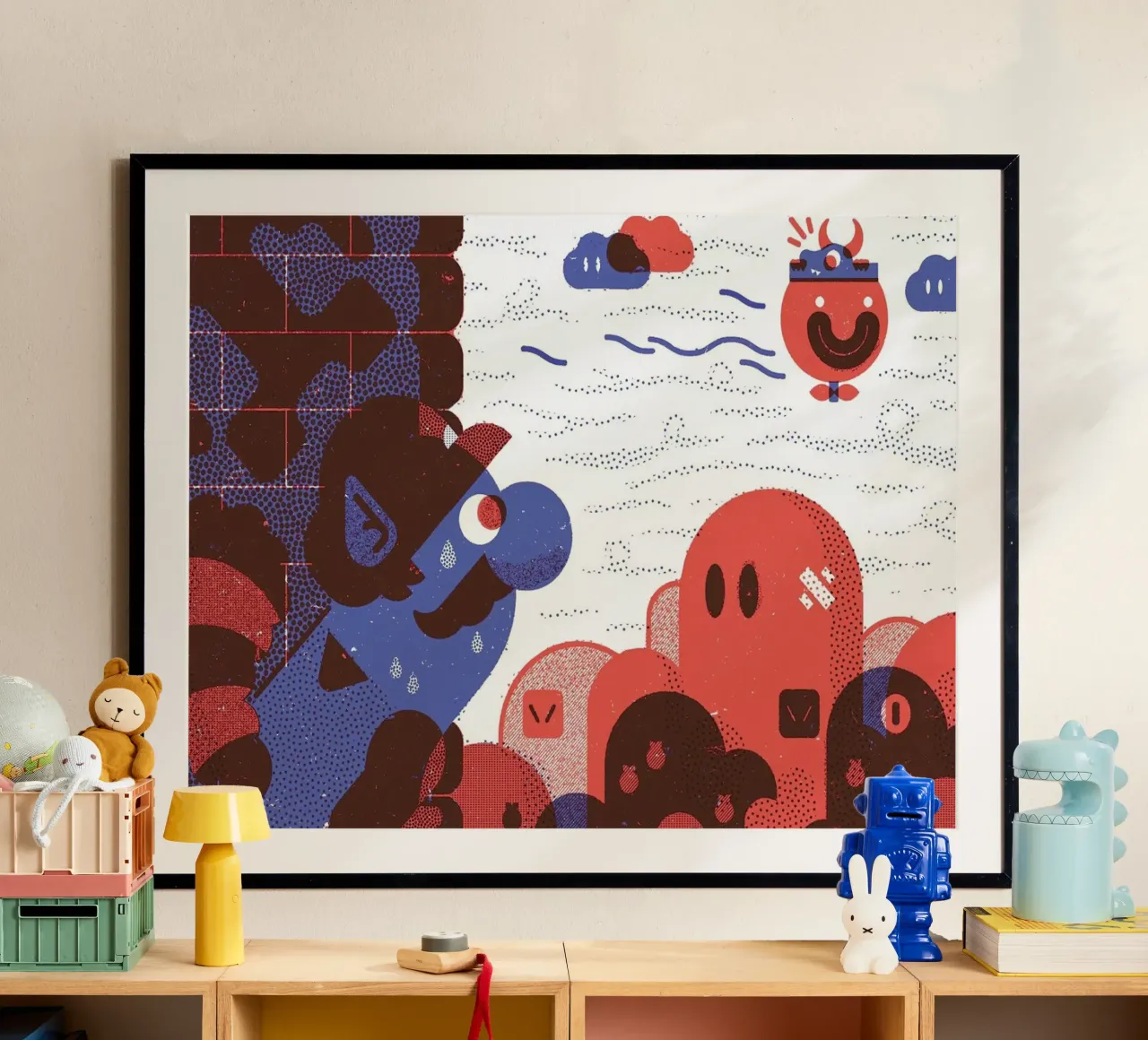 Eye Contact poster da Komboh