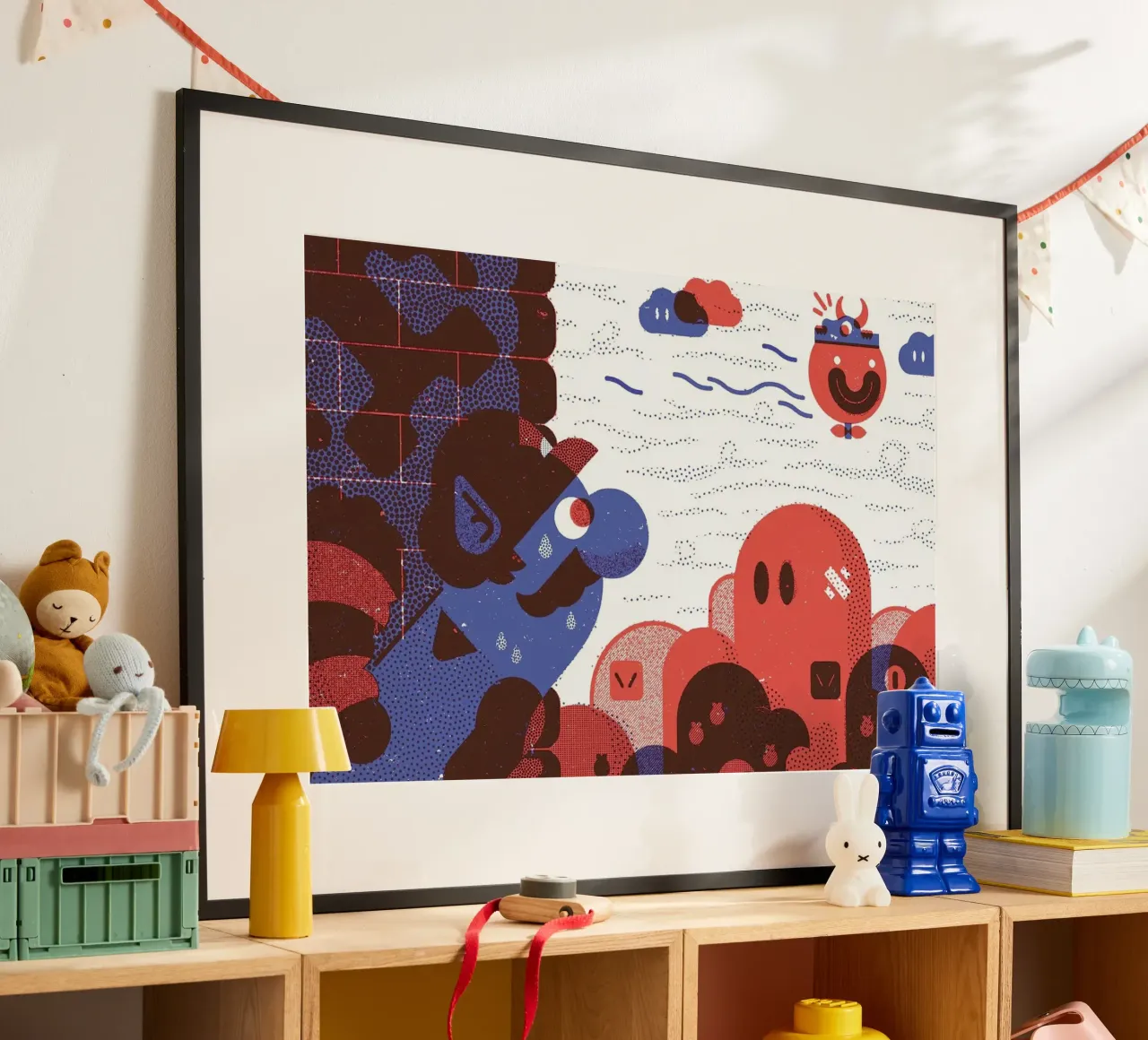 Eye Contact poster da Komboh