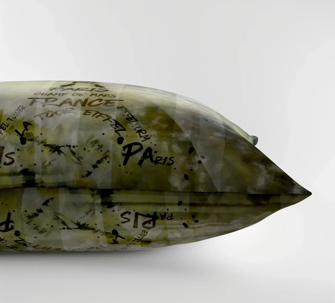 Digital-Art PARIS Eiffel Tower | Geometric Mix No.1 cuscino da Melanie Viola