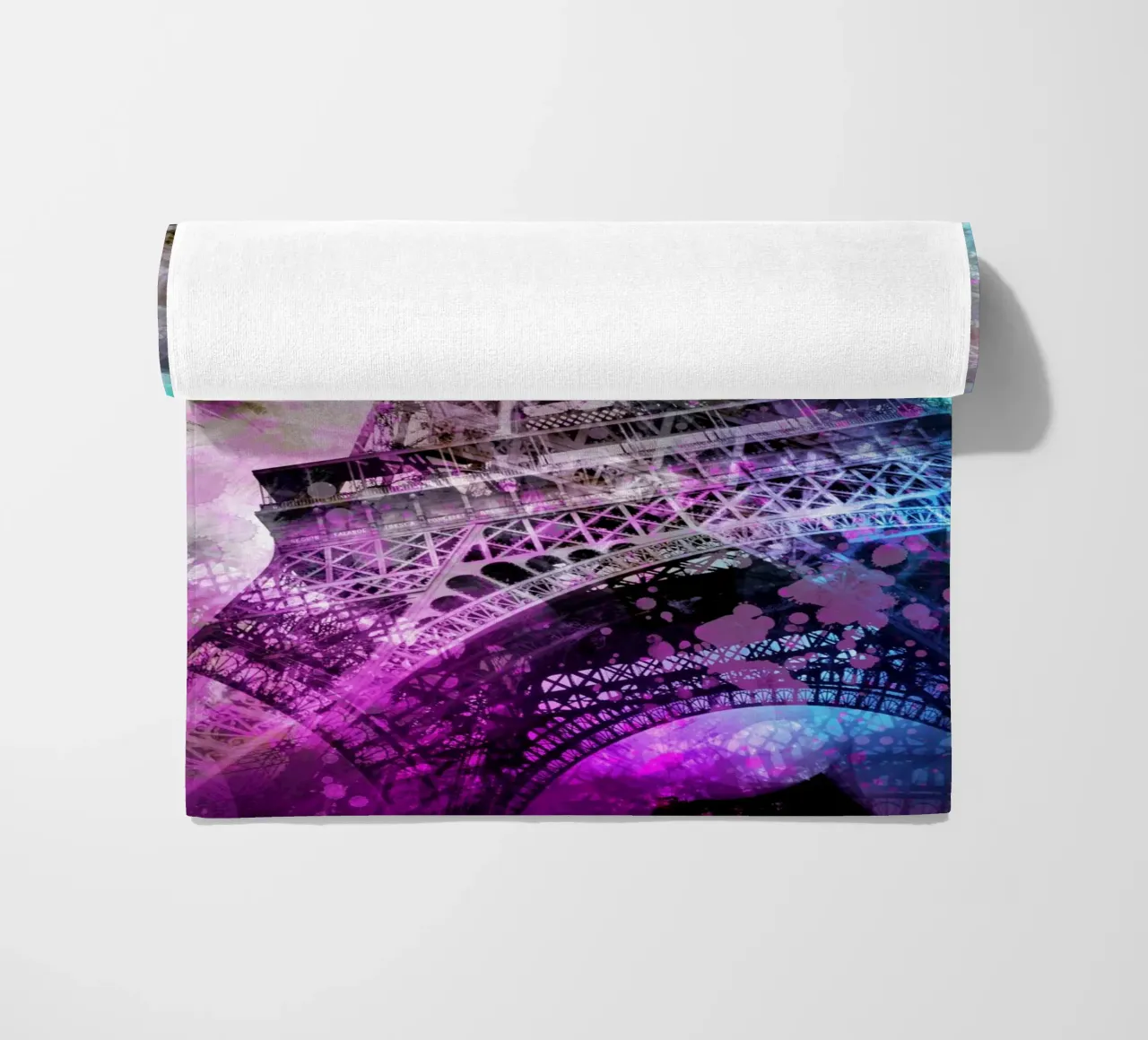 Pop Art Eiffelturm telo mare da Melanie Viola