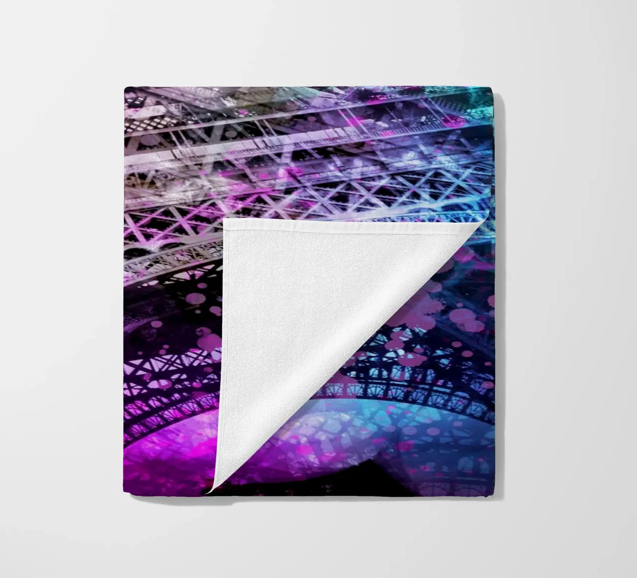 Pop Art Eiffelturm serviette de plage de Melanie Viola
