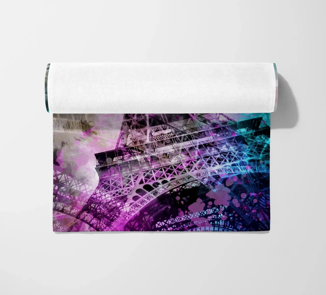 Pop Art Eiffelturm telo mare da Melanie Viola