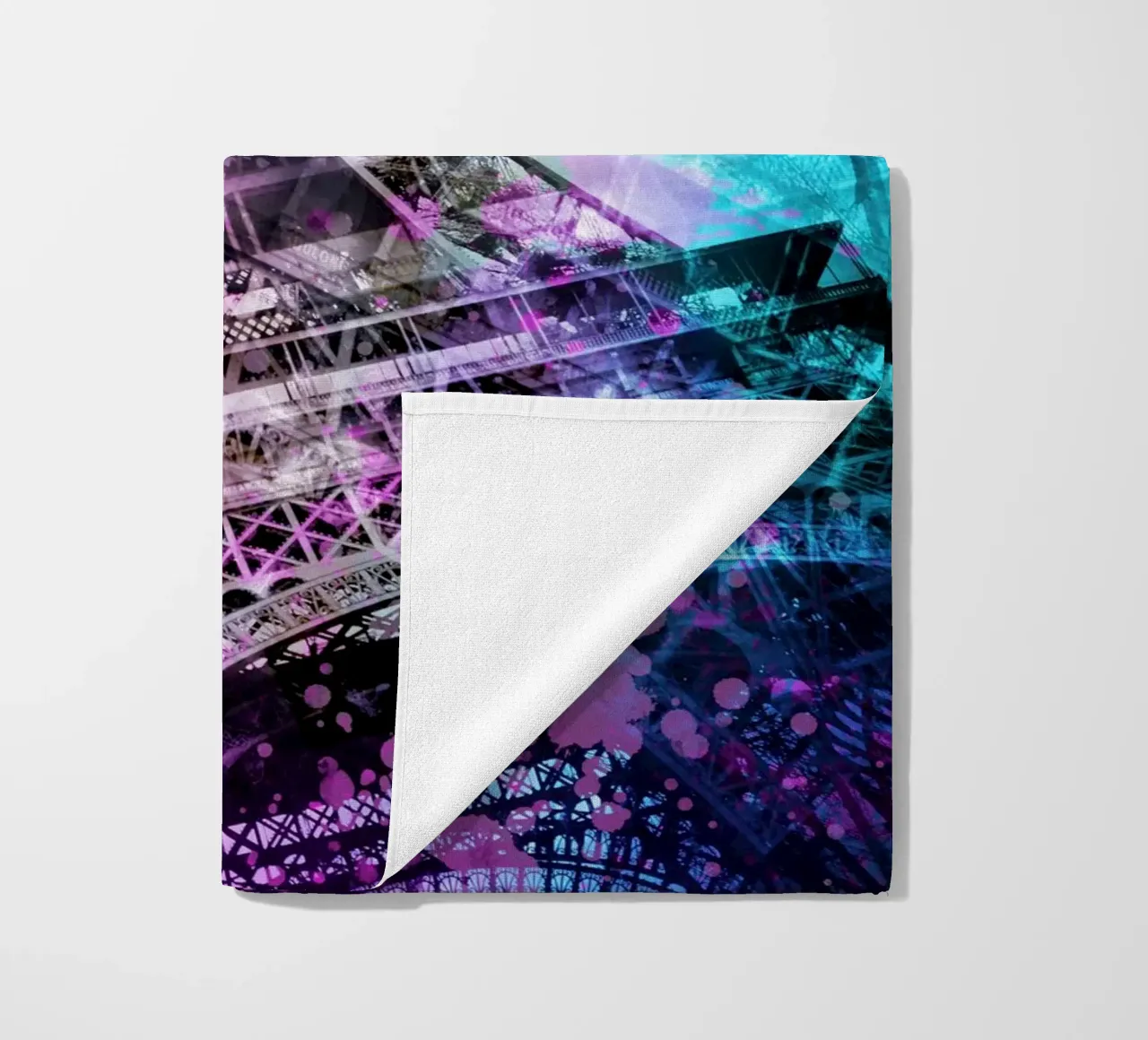 Pop Art Eiffelturm telo mare da Melanie Viola