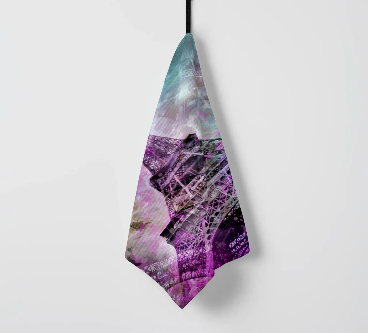 Pop Art Eiffelturm canovaccio da cucina da Melanie Viola