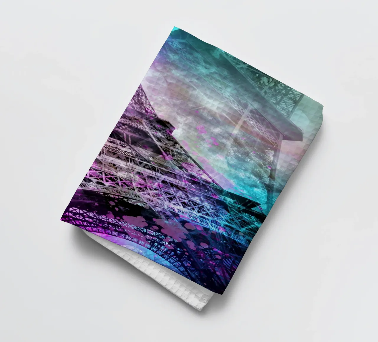 Pop Art Eiffelturm canovaccio da cucina da Melanie Viola